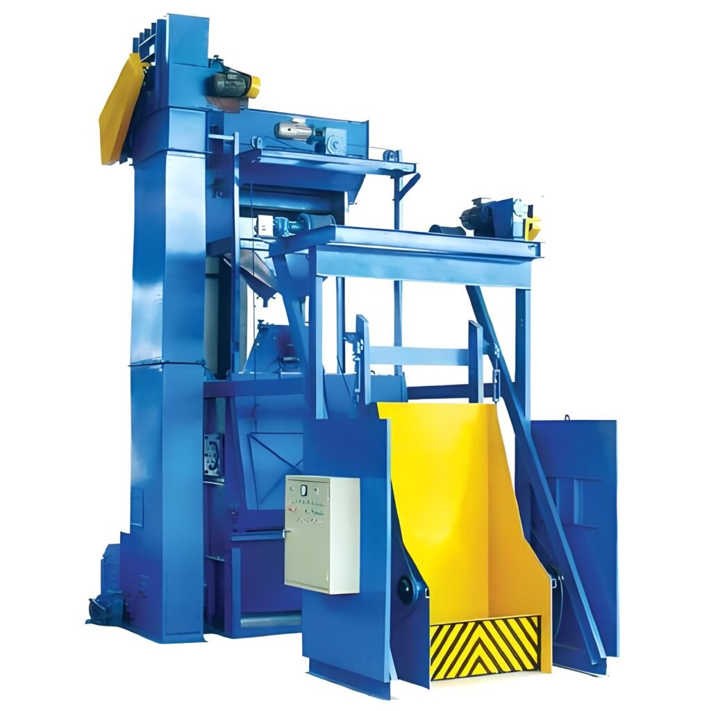 Drum-type shot blasting machine