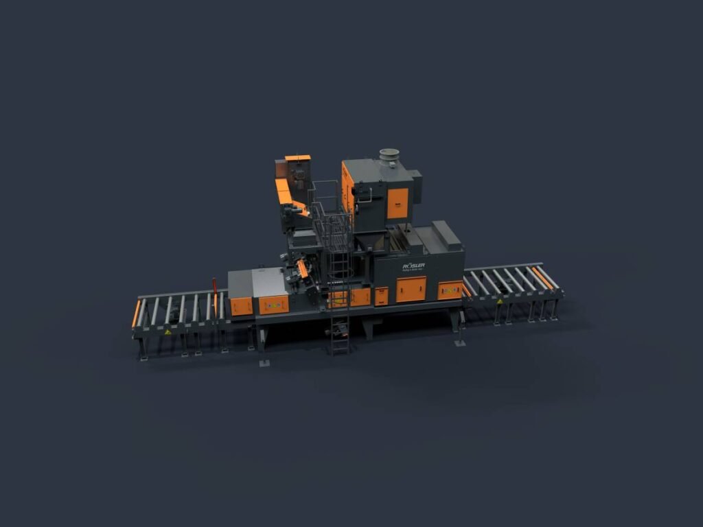 New shot blasting machine equipment