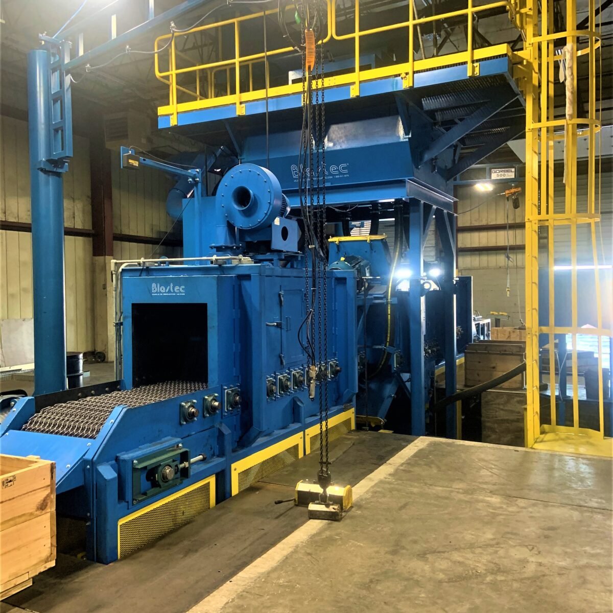 Benefits of Conveyor Shot Blasting Machines