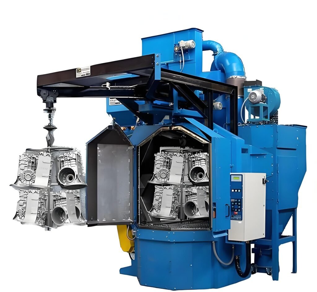 Rotary Table Shot Blasting Machine