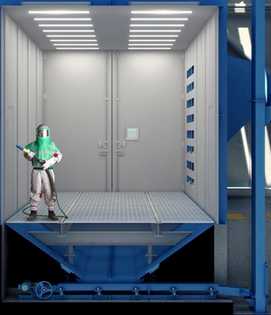 sand blasting rooms