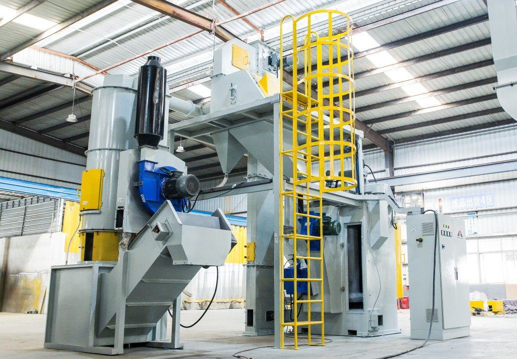 Shot Blasting and Spray Painting