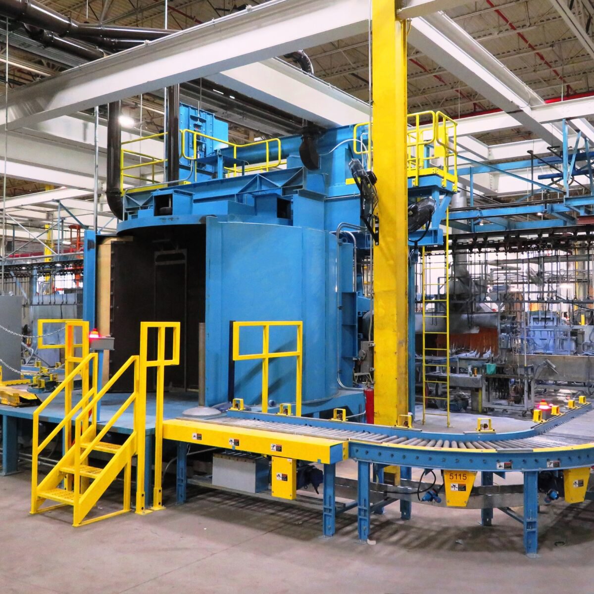 Operating a Shot Blasting Machine