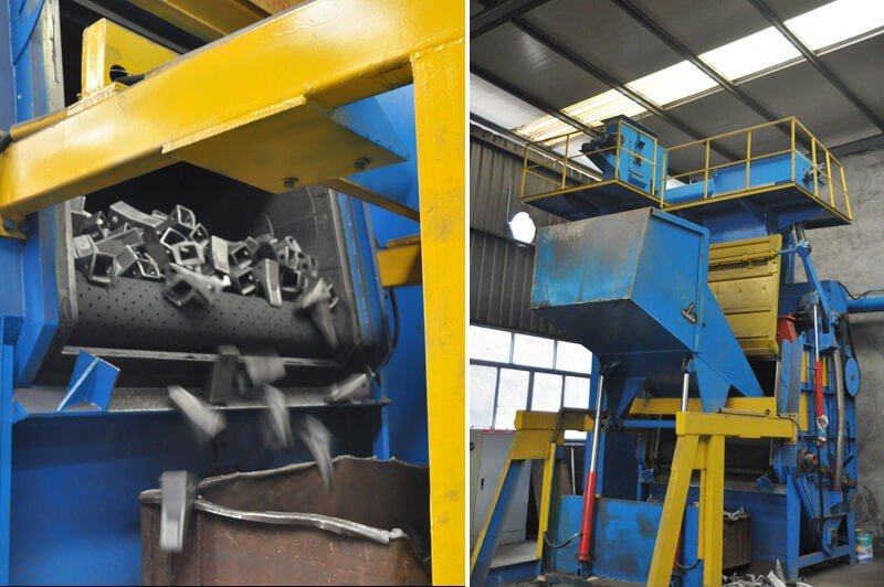 Shot Blasting Factory Process