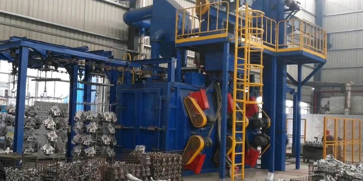 Hanger Shot Blasting Machine