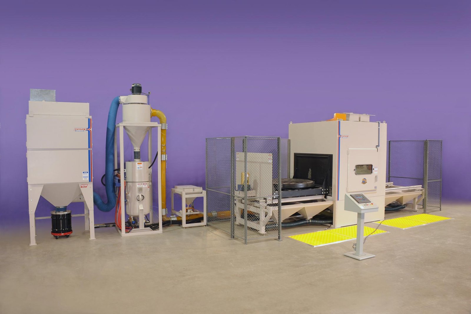 Rotary Table Shot Blasting Machine Components
